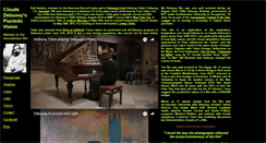 Desktop Screenshot of debussypiano.com